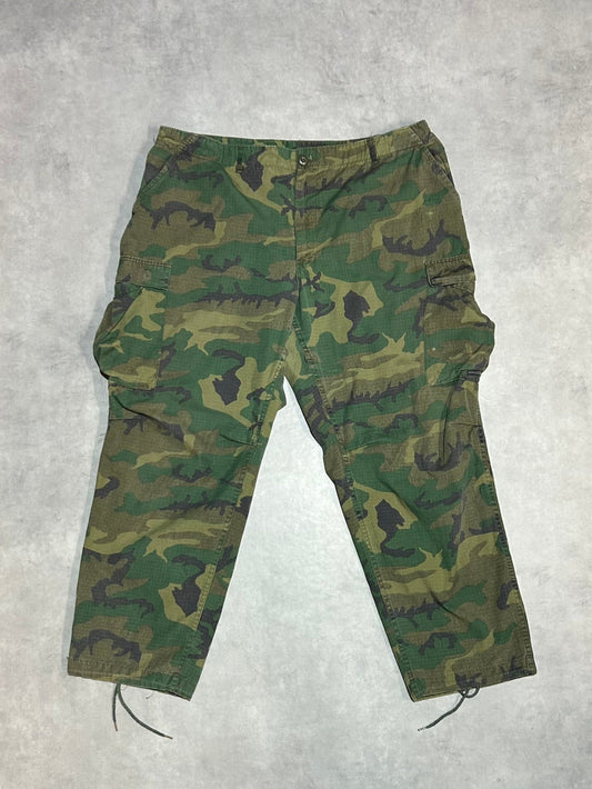 80's U.S.ARMY「woodland camo」USA製 カーゴパンツ