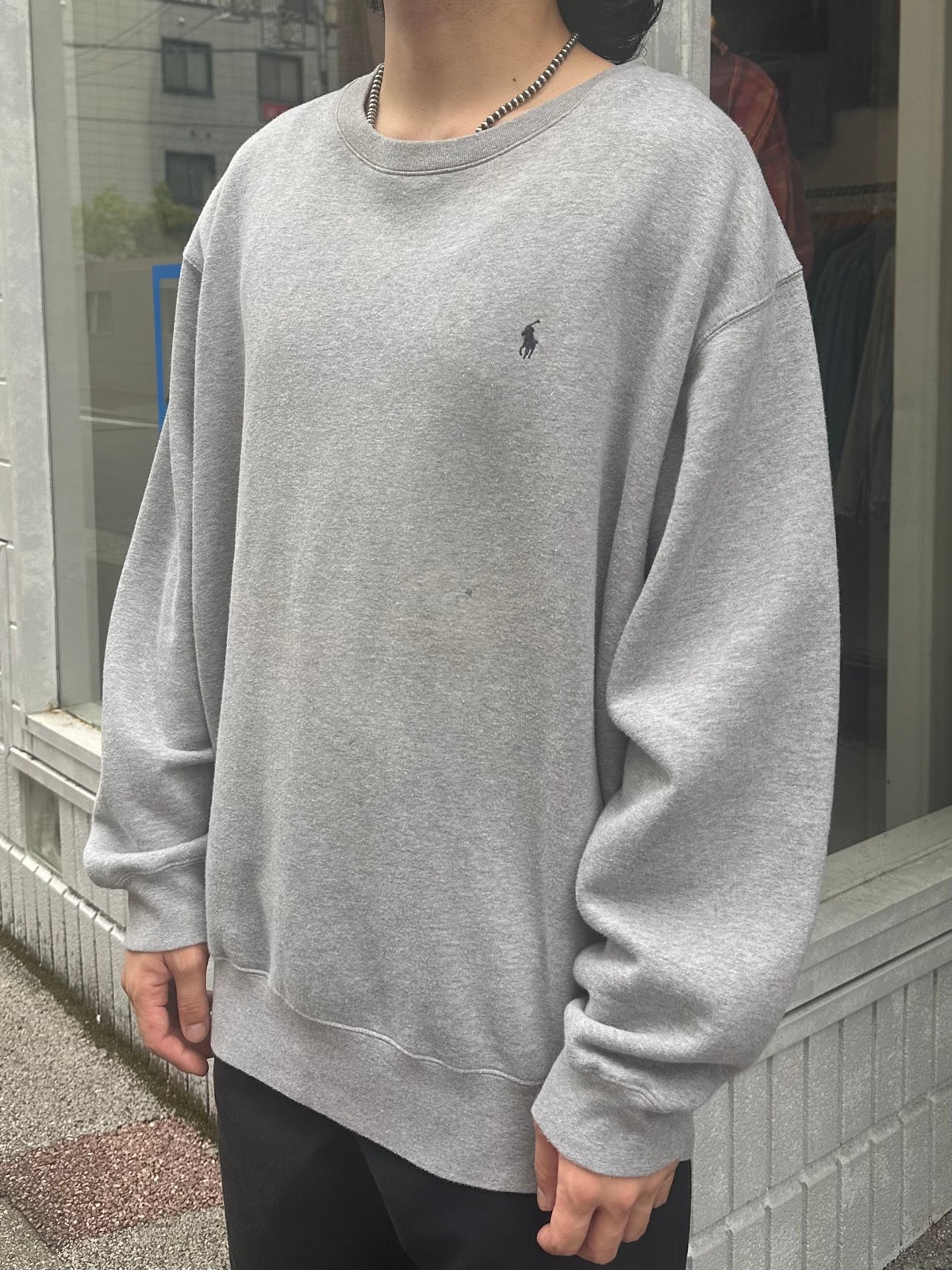 90's RALPH LAUREN ワンポイントスウェット