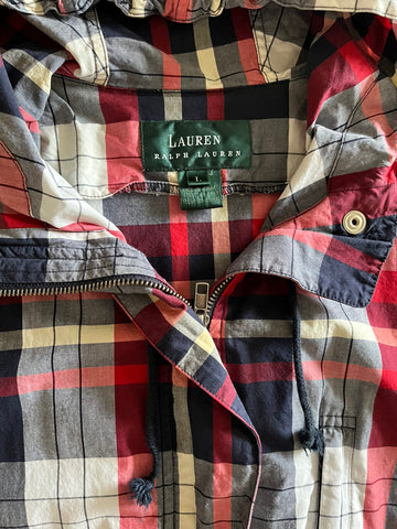 00's「LAUREN RALPH LAUREN」フーデッドジャケット