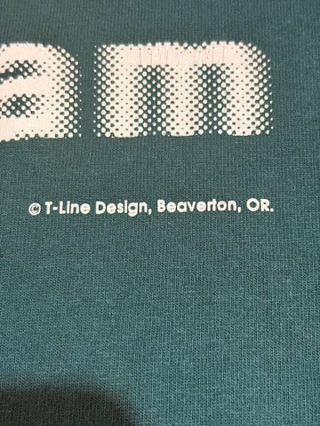 90's FRUIT OF THE LOOM USA製 モーションロゴTシャツ