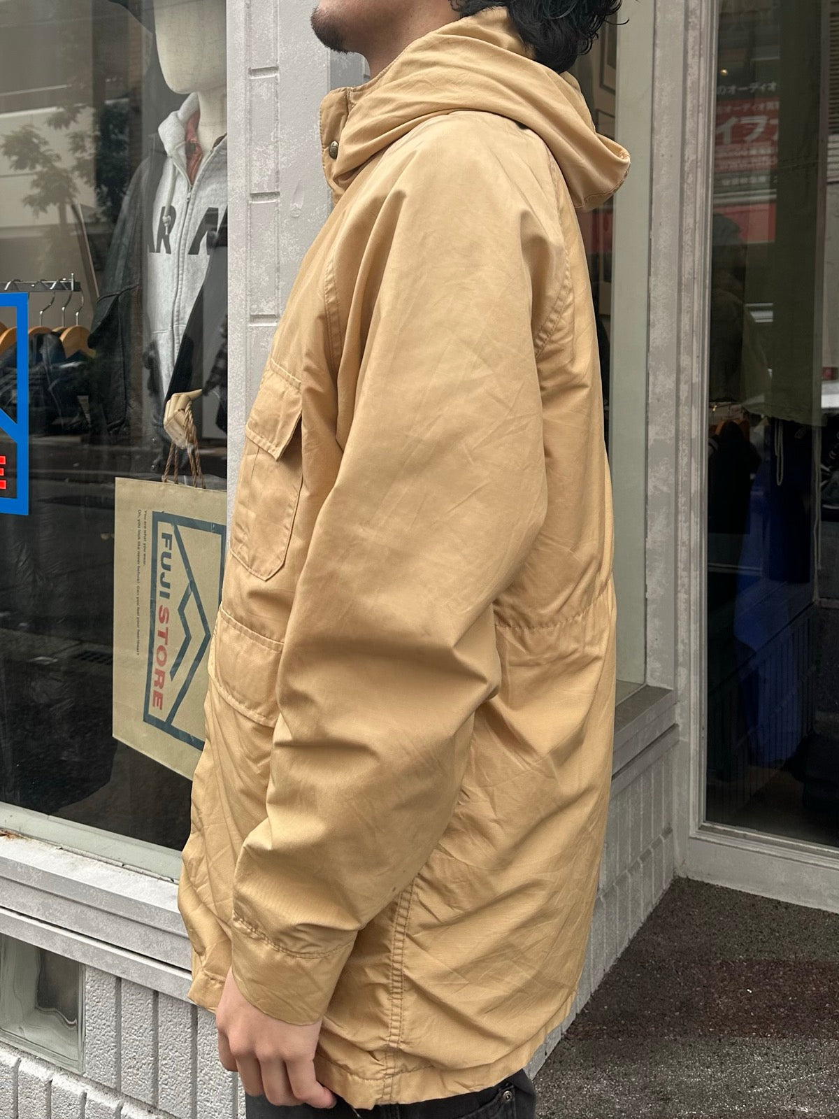 80's WOOLRICH「４P」ウールマウンテンパーカー　