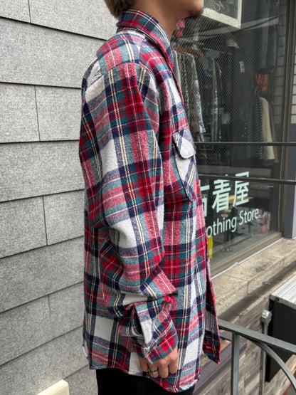 80's「FIVE BROTHER」USA製 ネルシャツ