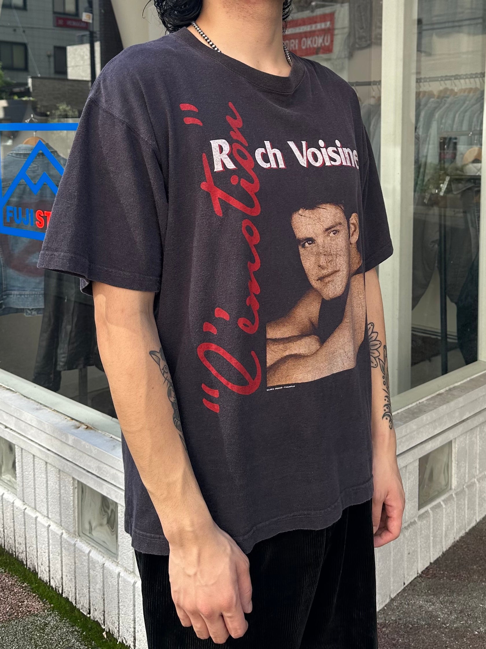 00's ROCH VOISINE「EUROPE TOUR'92」バンドTシャツ