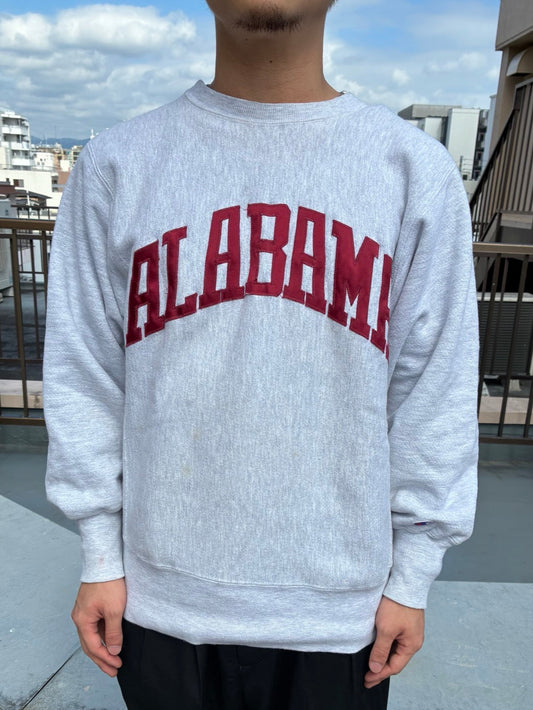 90's CHAMPION「ALABAMA」Reverse Weave USA製 カレッジスウェット