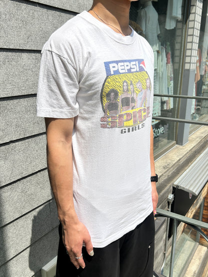 90's「Spice Girls × PEPSI」グラフィックTシャツ