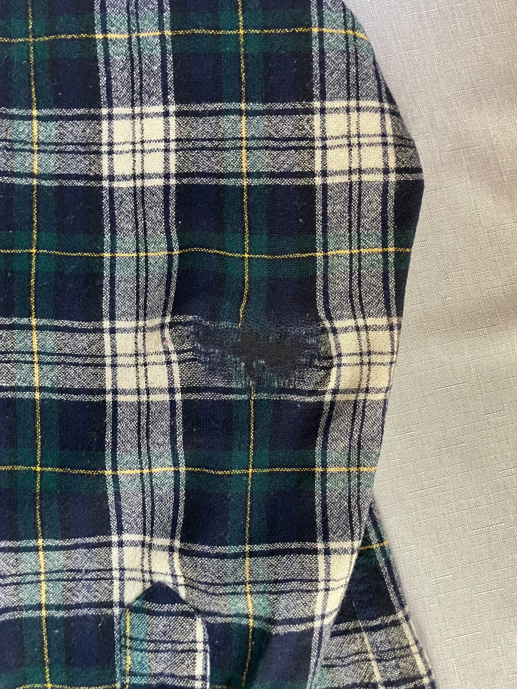 70's PENDLETON USA製 ウールチェックシャツ