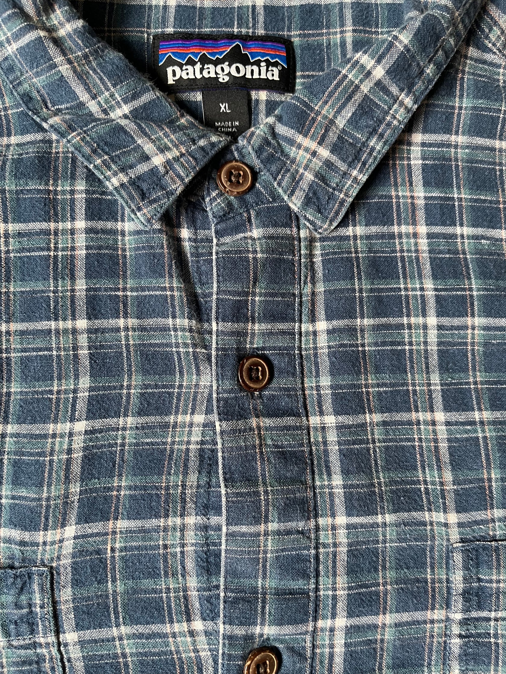 10's PATAGONIA「Back Step Shirt」チェックシャツ