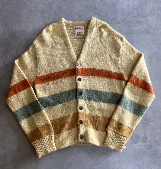 60's~70's「Andrews sportswear」 mohair cardigan モヘア混カーディガン