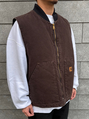 90's~00's「Carhartt」USA製　ダックベスト