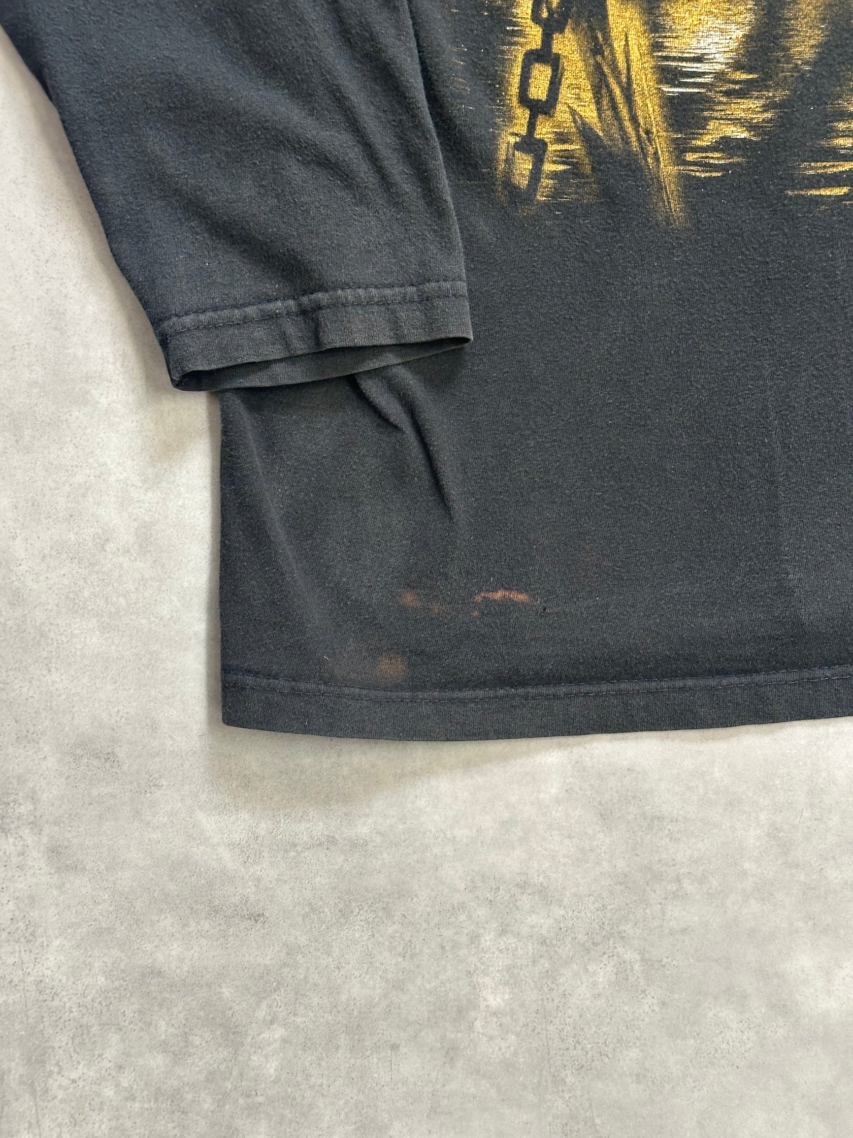 00's HAMMER FALL「Hearts on Fire」バンドロングＴシャツ