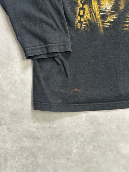 00's HAMMER FALL「Hearts on Fire」バンドロングＴシャツ