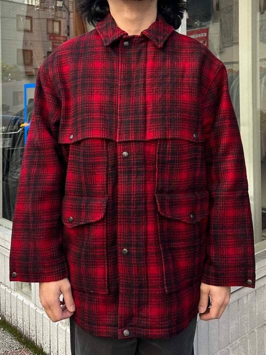 90's WOOL RICH「Buffalo Check」ウールハンティングジャケット