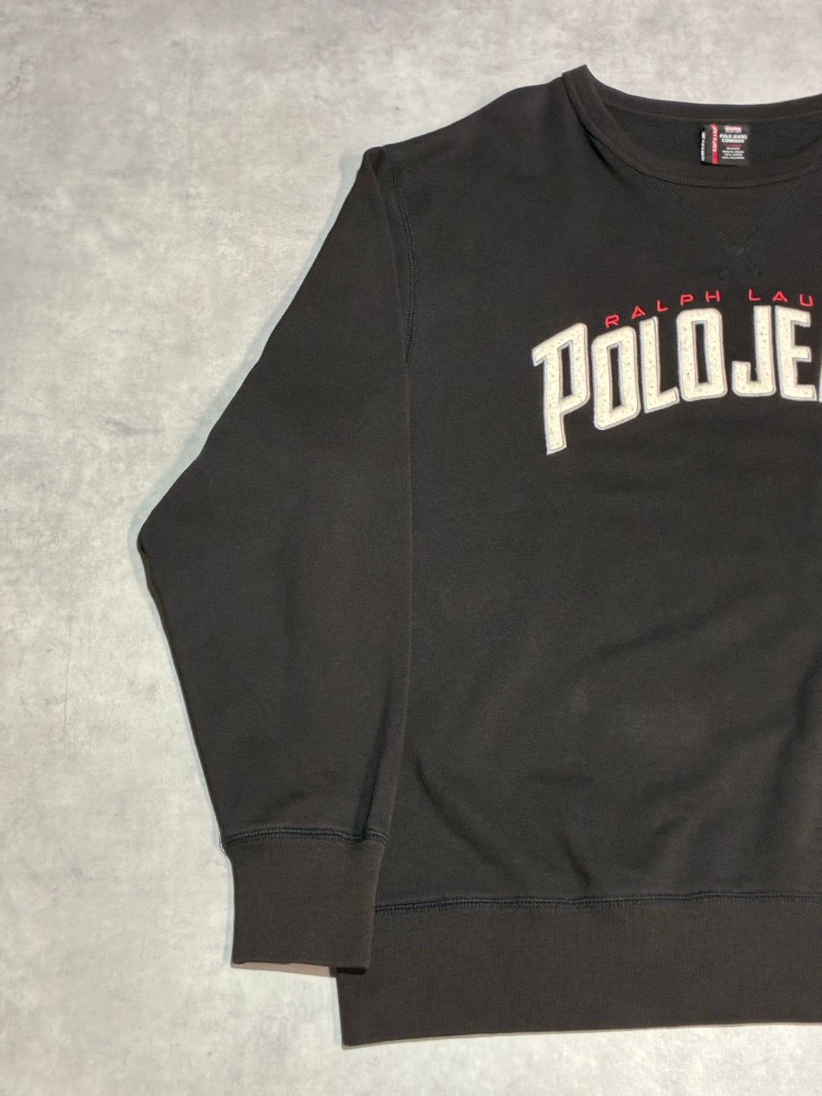 90's~00's RALPH LAUREN「POLO JEANS COMPANY」ロゴスウェット