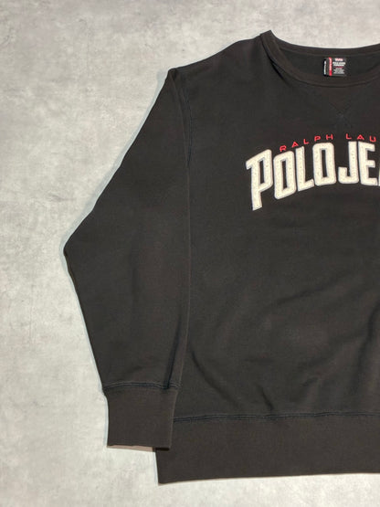90's~00's RALPH LAUREN「POLO JEANS COMPANY」ロゴスウェット