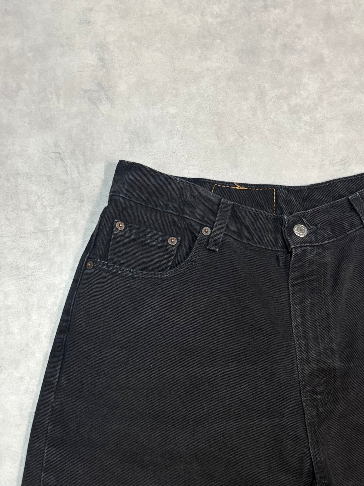 00's LEVI'S「560」ブラックデニムパンツ