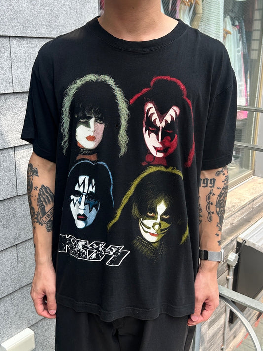 00's「KISS」バンドTシャツ