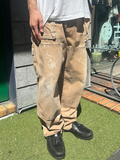 00's Dickies「DOUBLE NKEE PANT」ワークパンツ