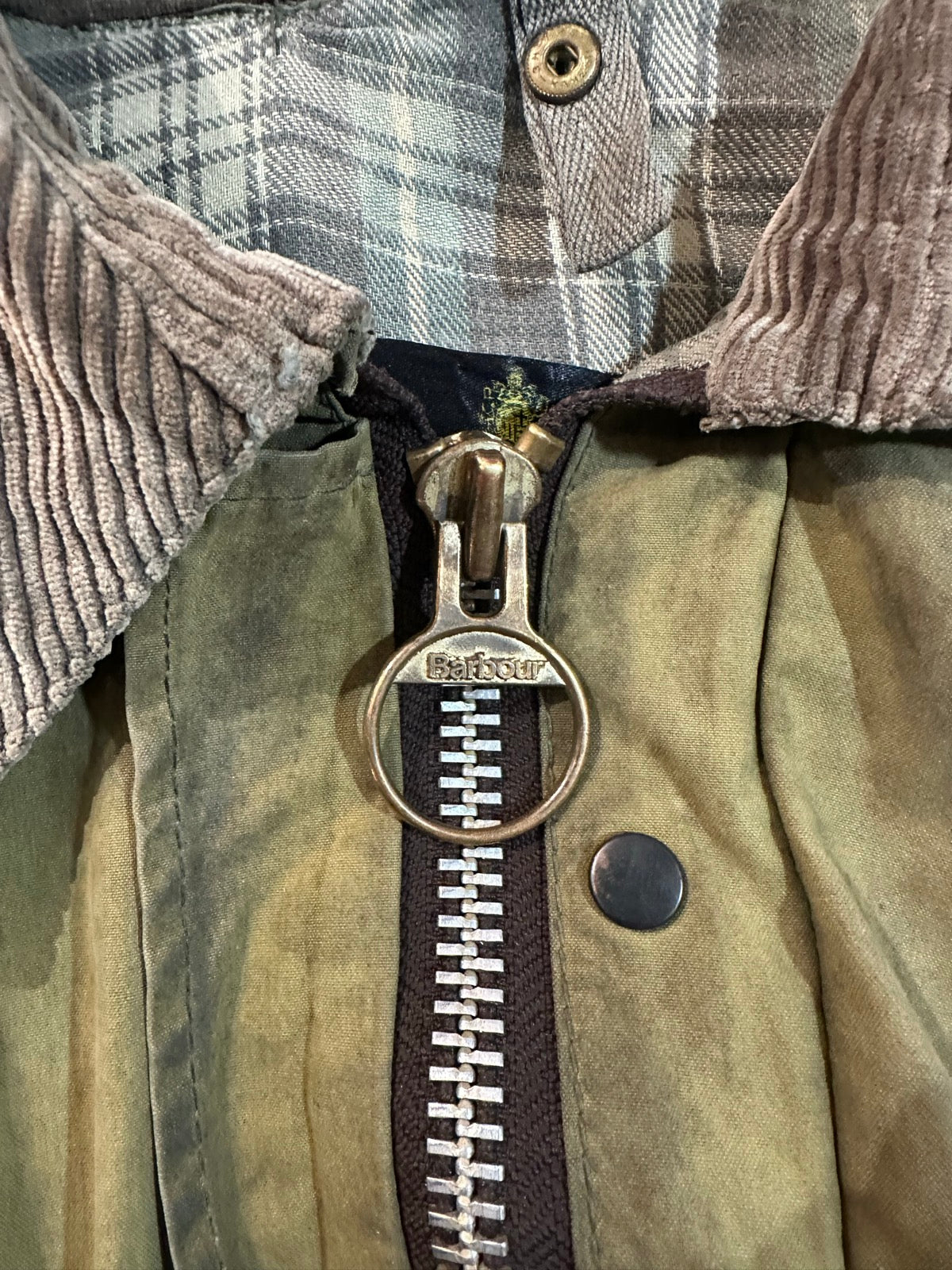 90's BARBOUR「BORDER」オイルドジャケット