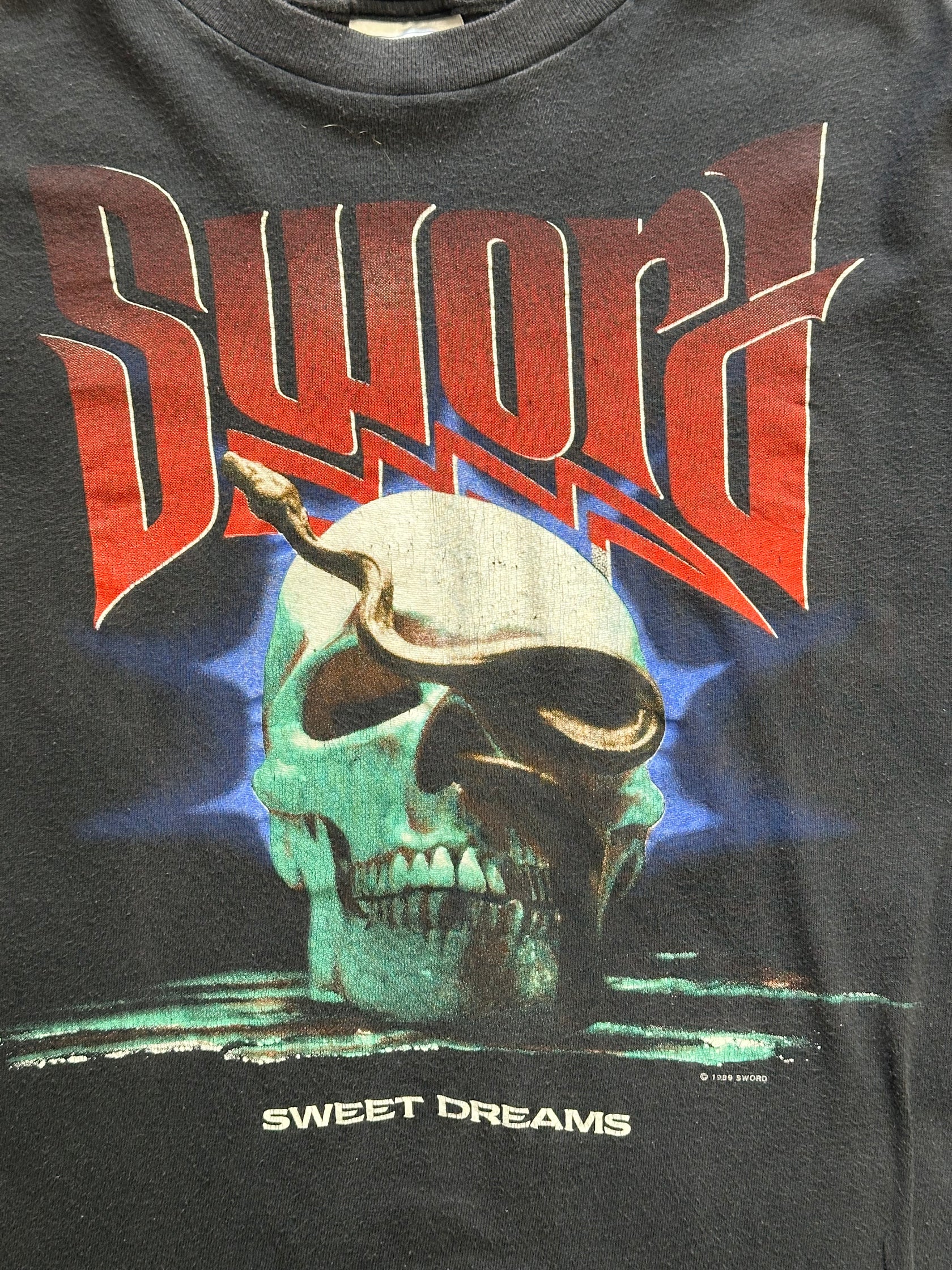 80's SWORD「SWEET DREAMS」バンドTシャツ