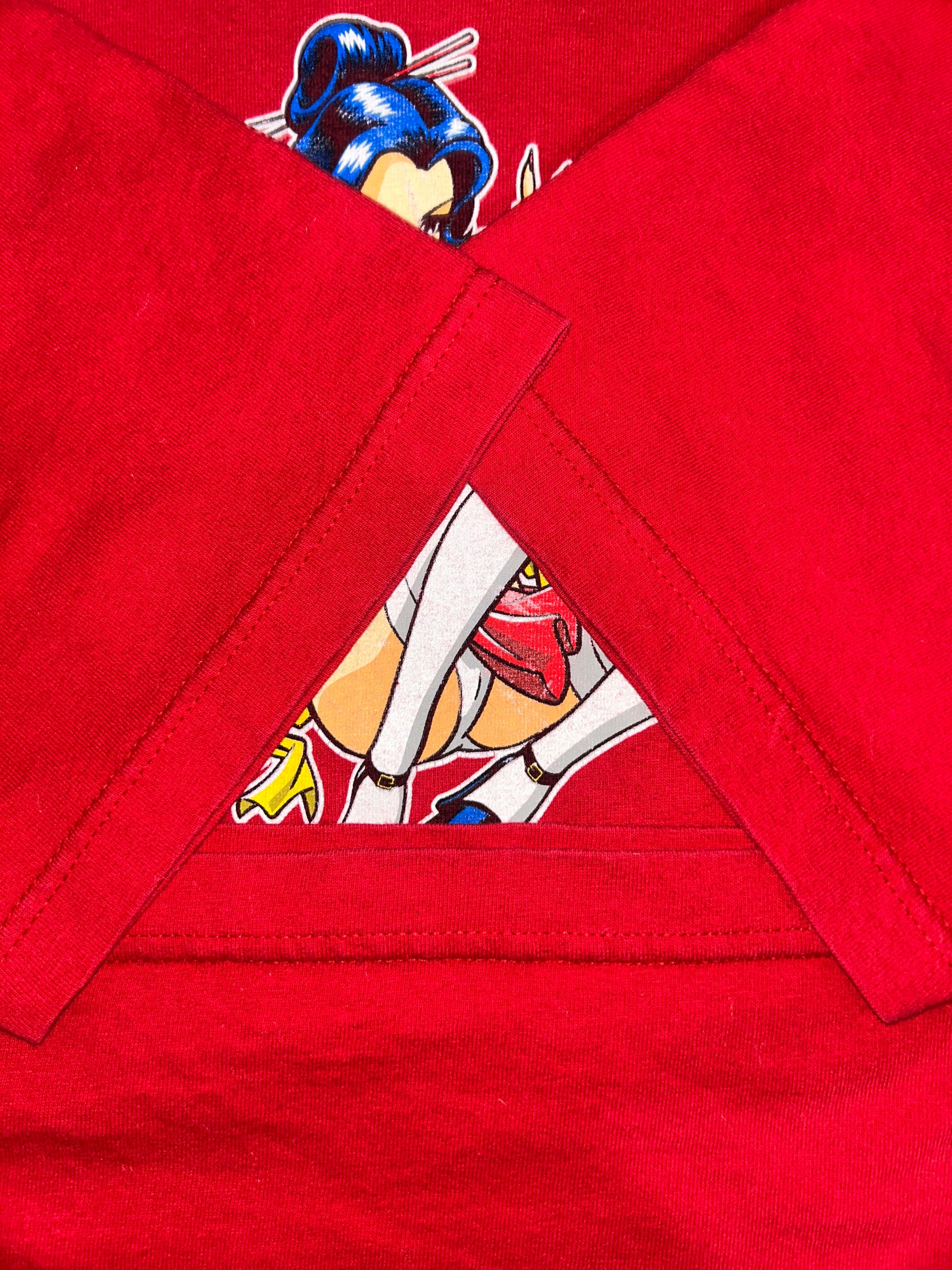 90's  HOOK-UPS「ANIME GIRLS」グラフィックTシャツ