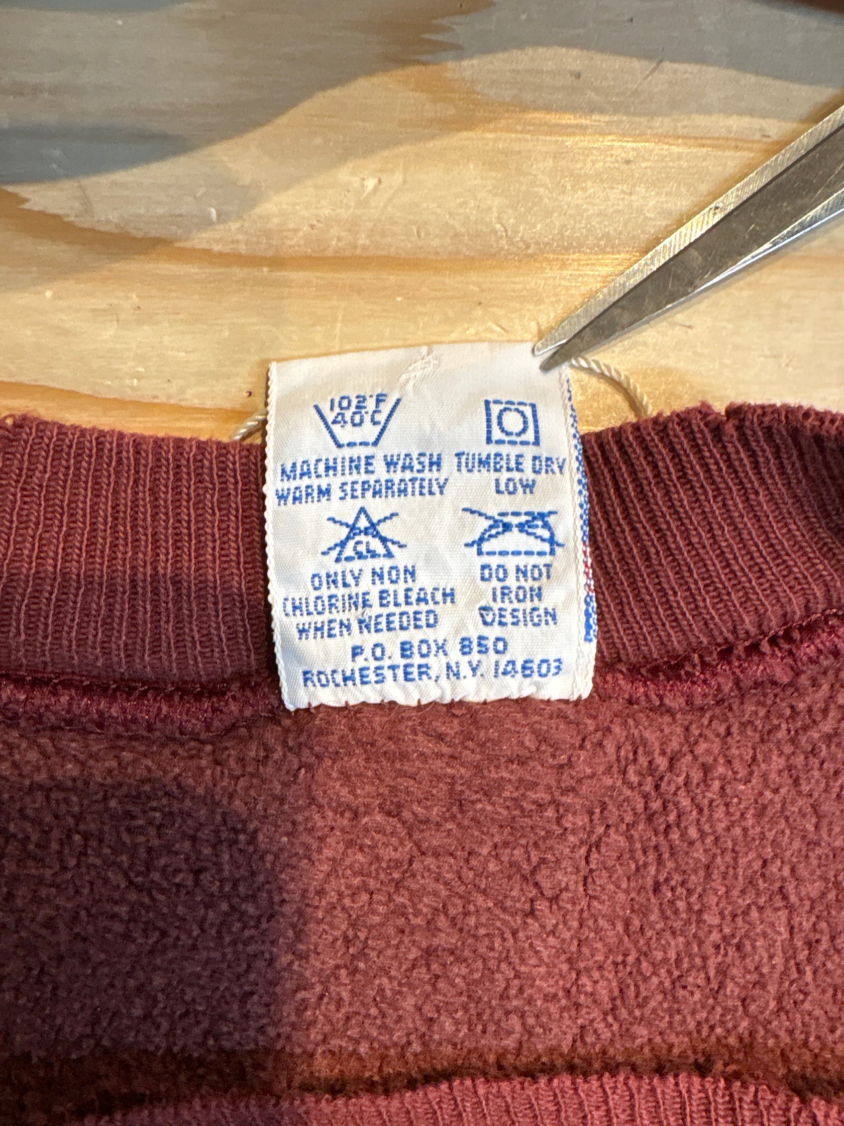 90's Champion「Reverse Weave」USA製 ワンポイントスウェット
