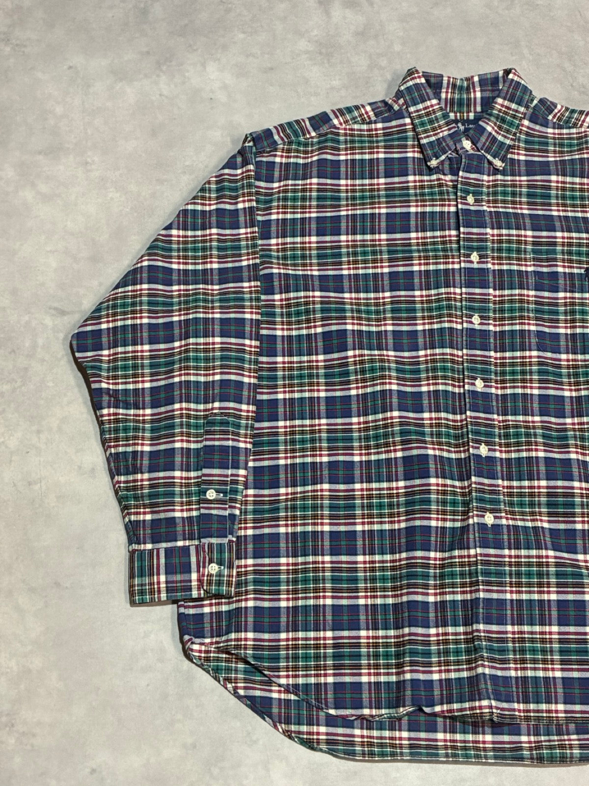 90's RALPH LAUREN「BIG SHIRT」ボタンダウンシャツ