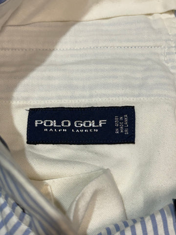 90's RALPH LAUREN「POLO GOLF」シアーサッカーストライプパンツ