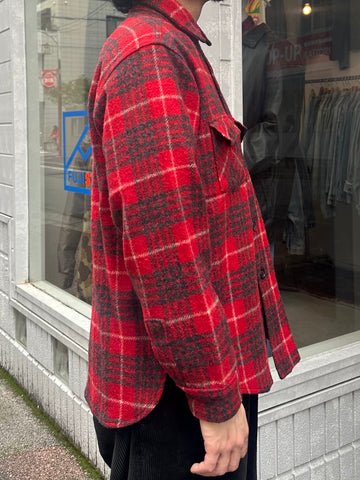 80's WOOLRICH USA製 ネルシャツ