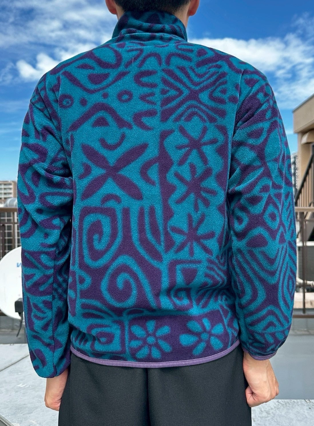 90's PATAGONIA「SYNCHILLA Snap-T 」カナダ製　フリースプルオーバー