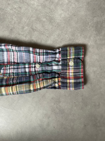 00's RALPH LAUREN「CUSTOM FIT」長袖チェックシャツ