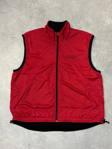 90's Polo Sport「POLATEC」リバーシブルベスト