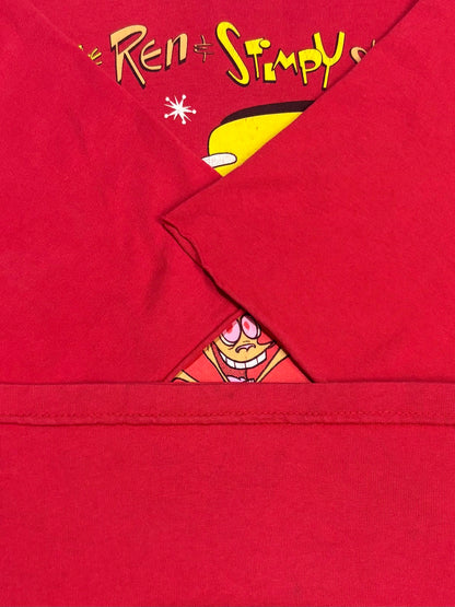 90's THE REN ＆ STIMPY SHOW キャラクターTシャツ