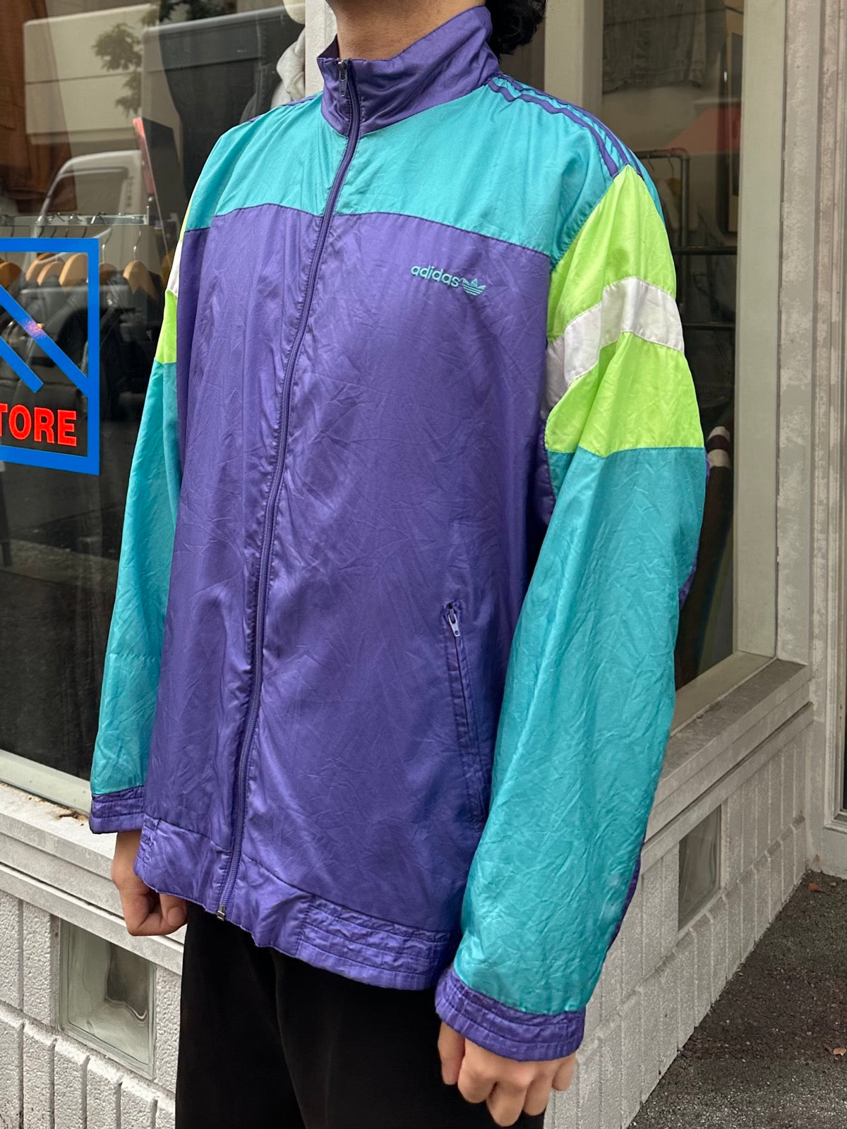 90's ADIDAS ナイロンジャケット