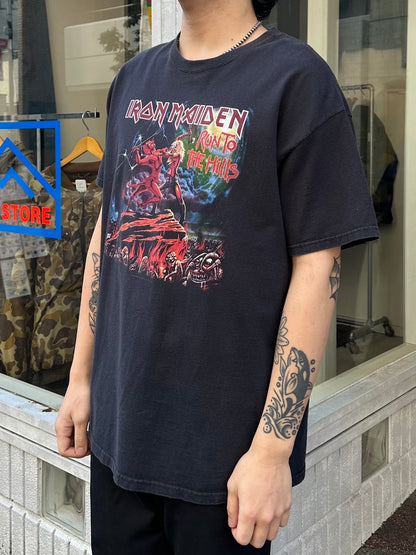 00's IRON MAIDEN「Run To The Hills」バンドTシャツ