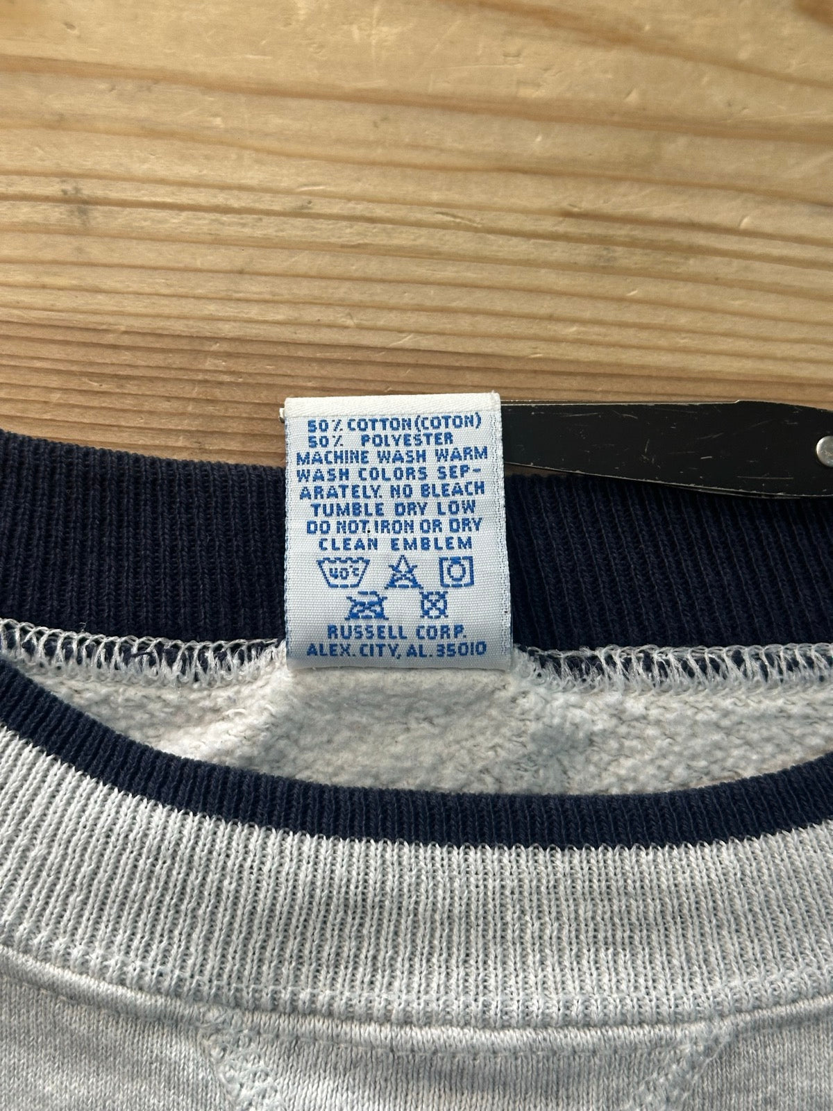 90's RUSSELL ATHLETIC「2TONE」USA製 スウェット