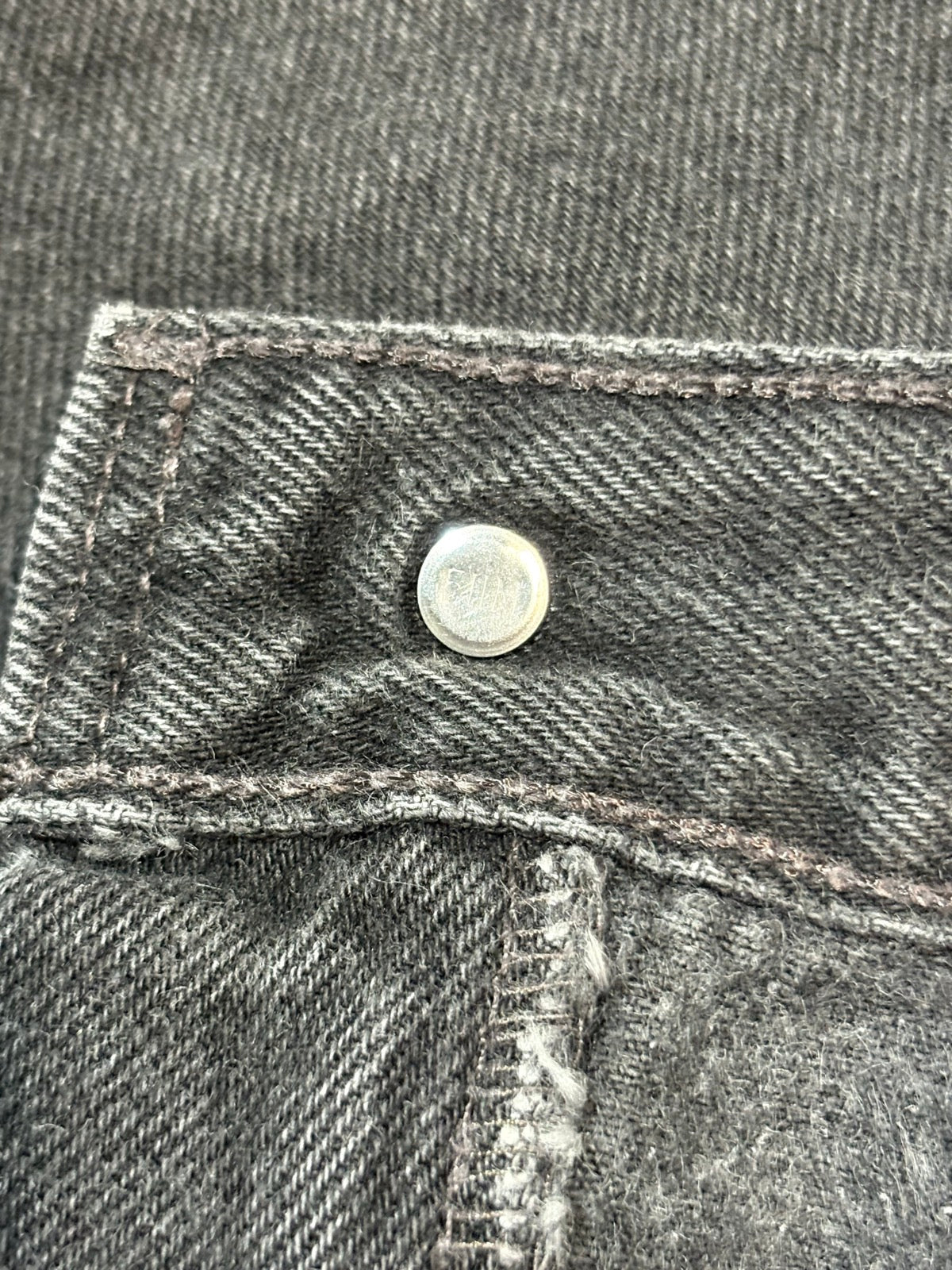 90's LEVI'S「550 RELAXED FIT」USA製 ブラックデニムショーツ