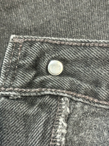 90's LEVI'S「550 RELAXED FIT」USA製 ブラックデニムショーツ
