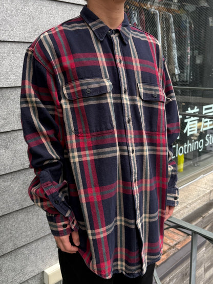 90's「Eddie Bauer」ネルシャツ