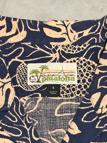 10's PATAGONIA「Pataloha」パンノキ柄　アロハシャツ