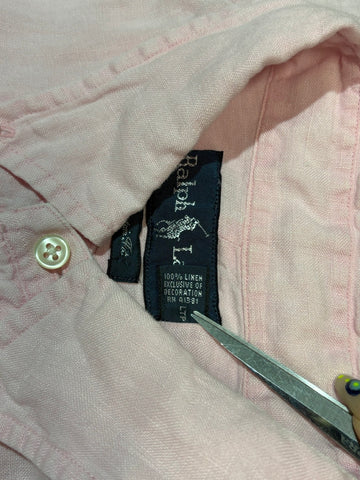 RALPH LAUREN「Custom Fit」リネンシャツ
