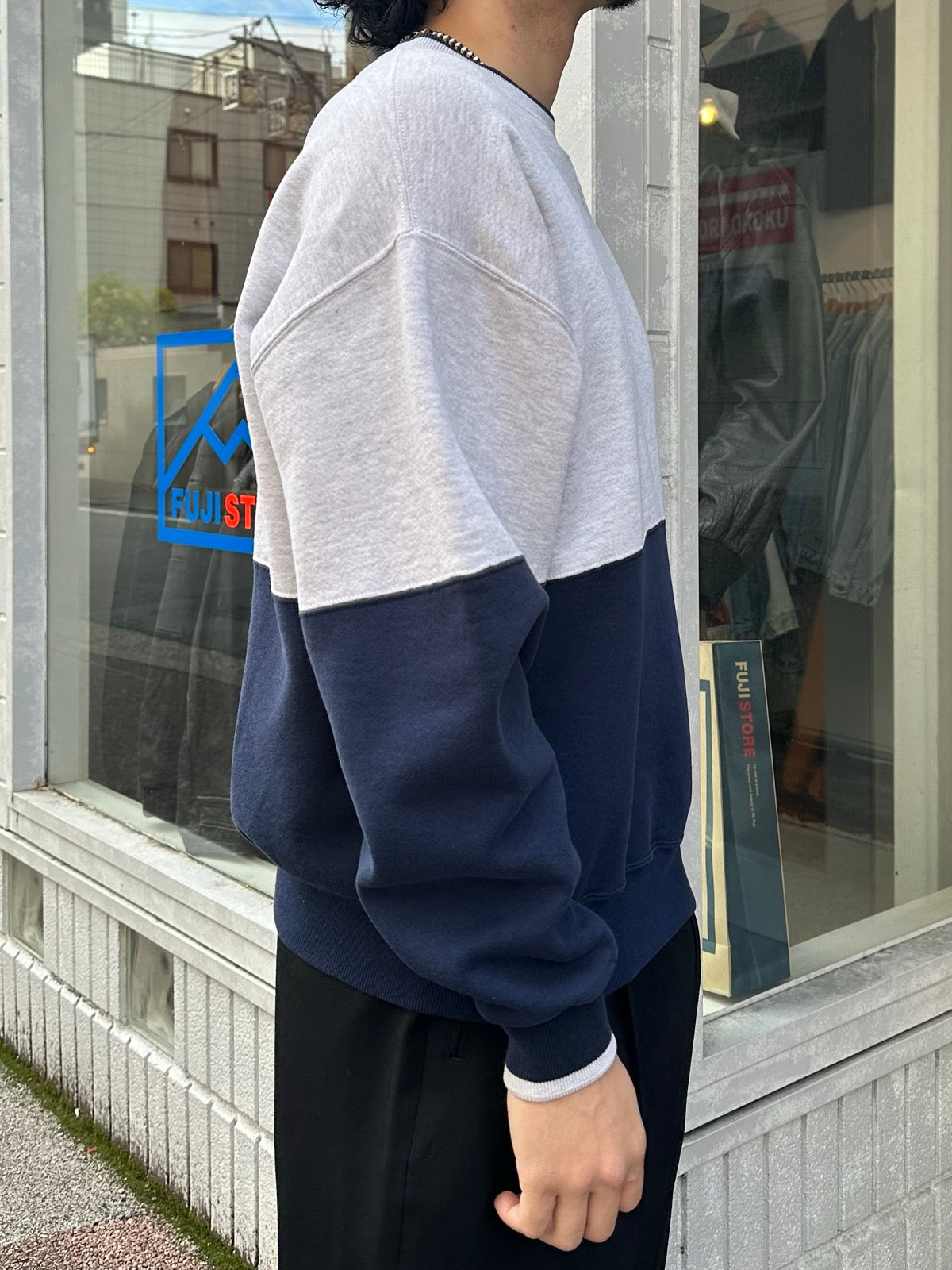 90's RUSSELL ATHLETIC「2TONE」USA製 スウェット