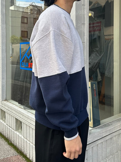 90's RUSSELL ATHLETIC「2TONE」USA製 スウェット