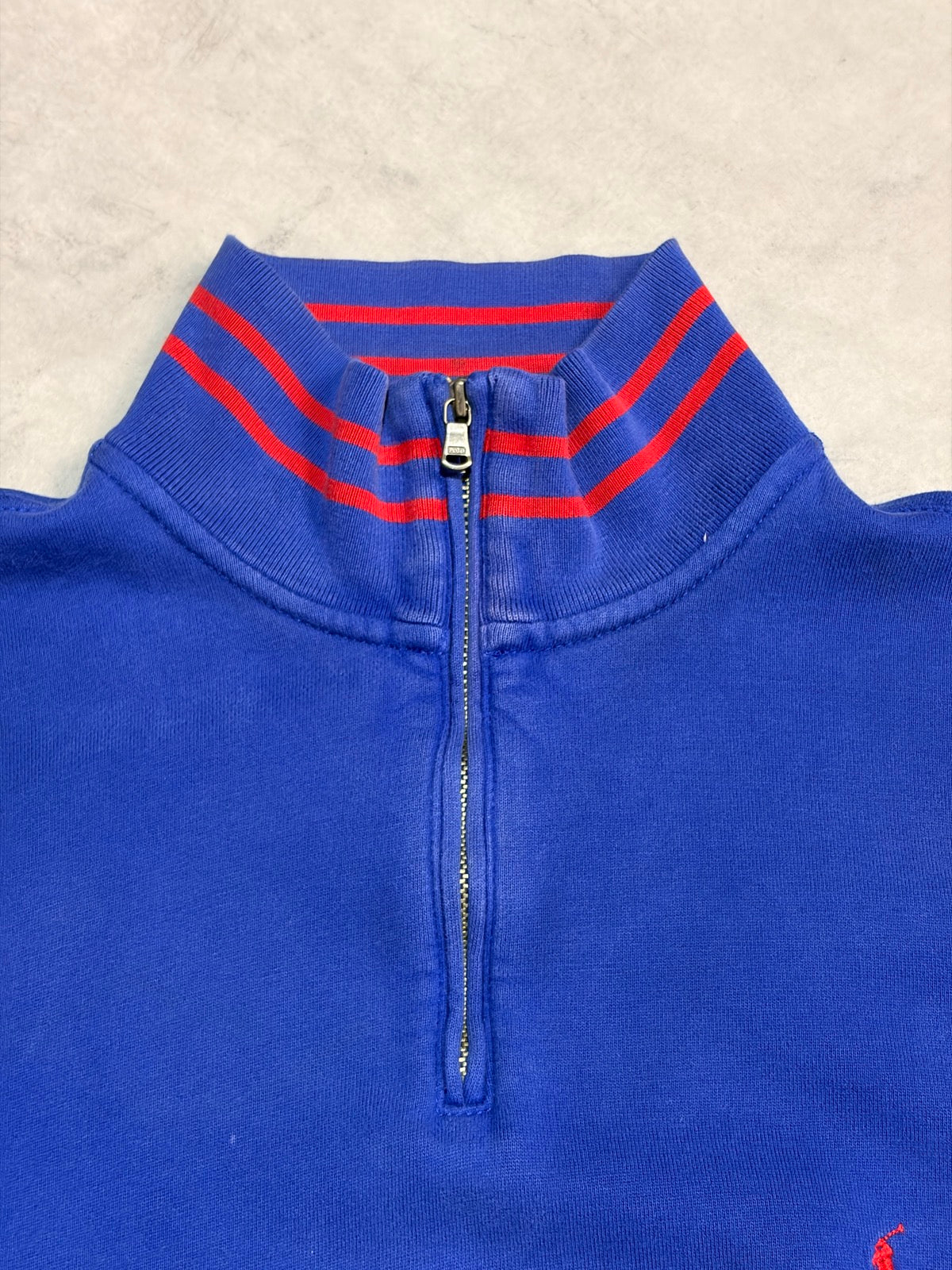 90's~00's POLO BY RALPH LAUREN ハーフジップスウェット