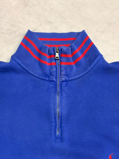 90's~00's POLO BY RALPH LAUREN ハーフジップスウェット