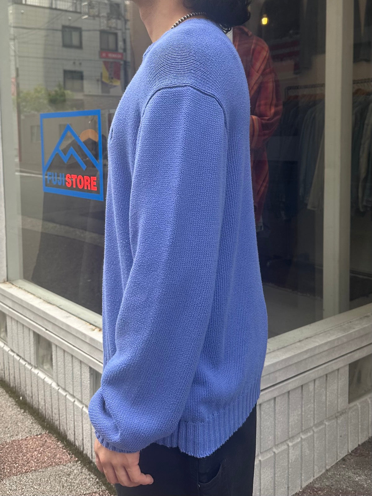 90's RALPH LAUREN ワンポイントニット