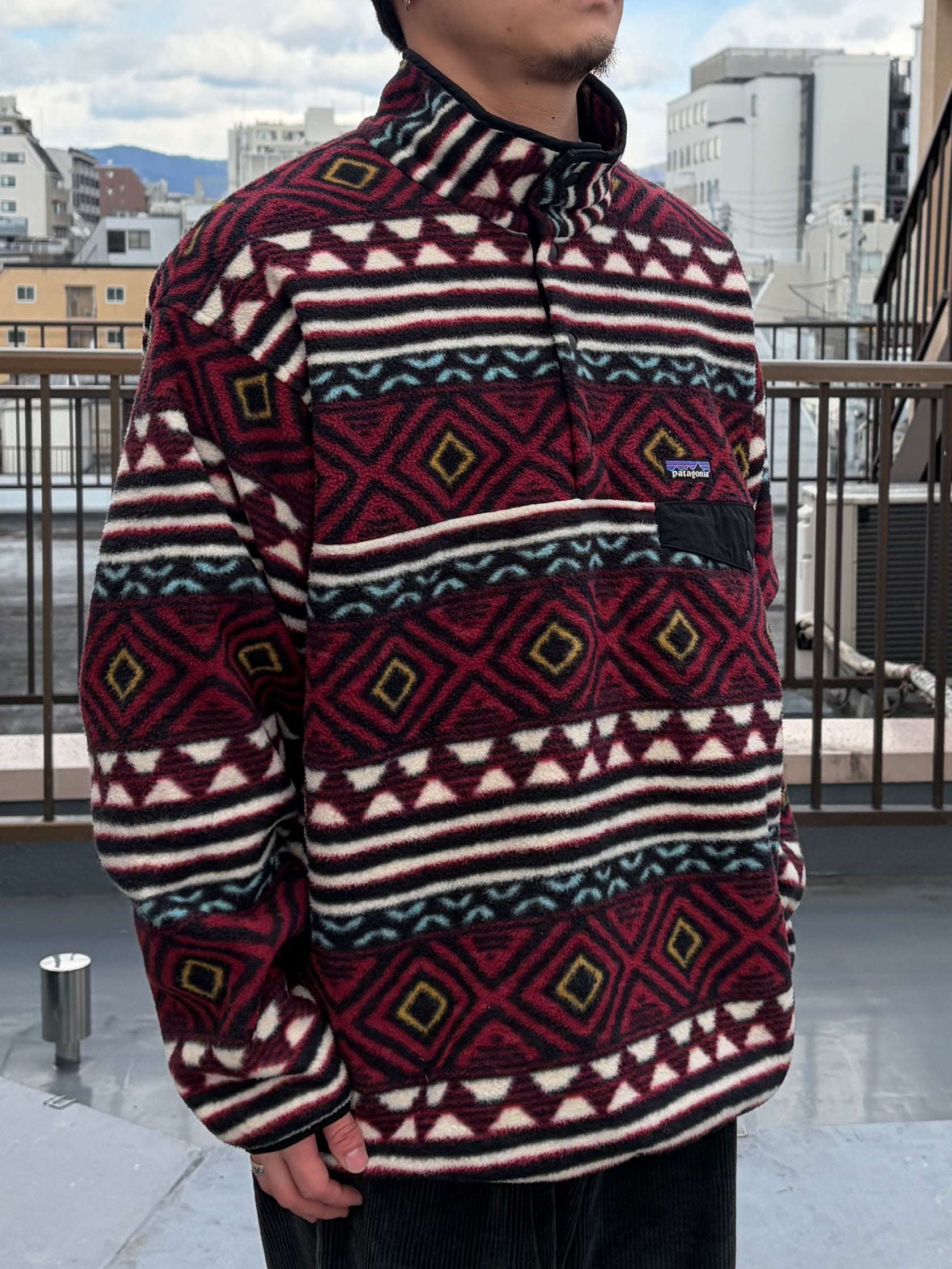 00's PATAGONIA「SYNCHILLA Snap-T 」フリースプルオーバー