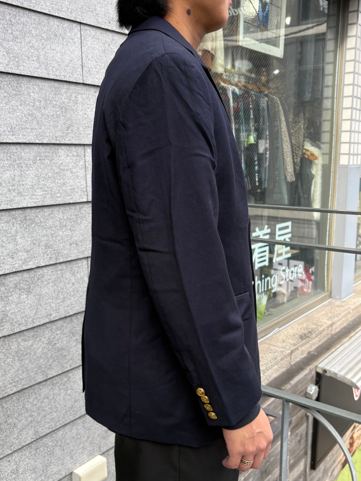 00's「LAUREN Ralph Lauren」ネイビーブレザー