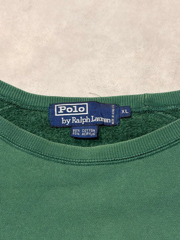 90's POLO BY RALPH LAUREN「香港製」ワンポイントスウェット