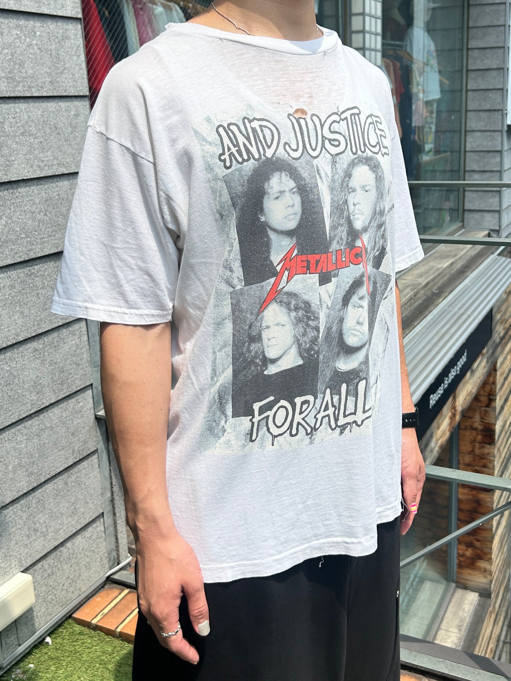 00's METALLICA「AND JUSTICE FOR ALL」バンドTシャツ