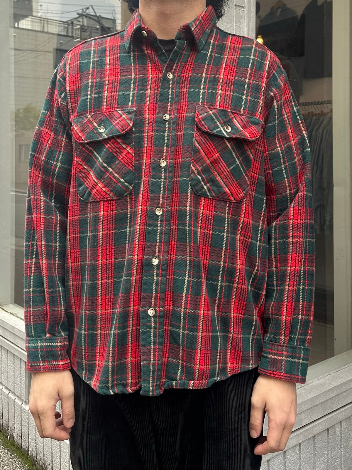90's FIVE BROTHER USA製 ネルシャツ
